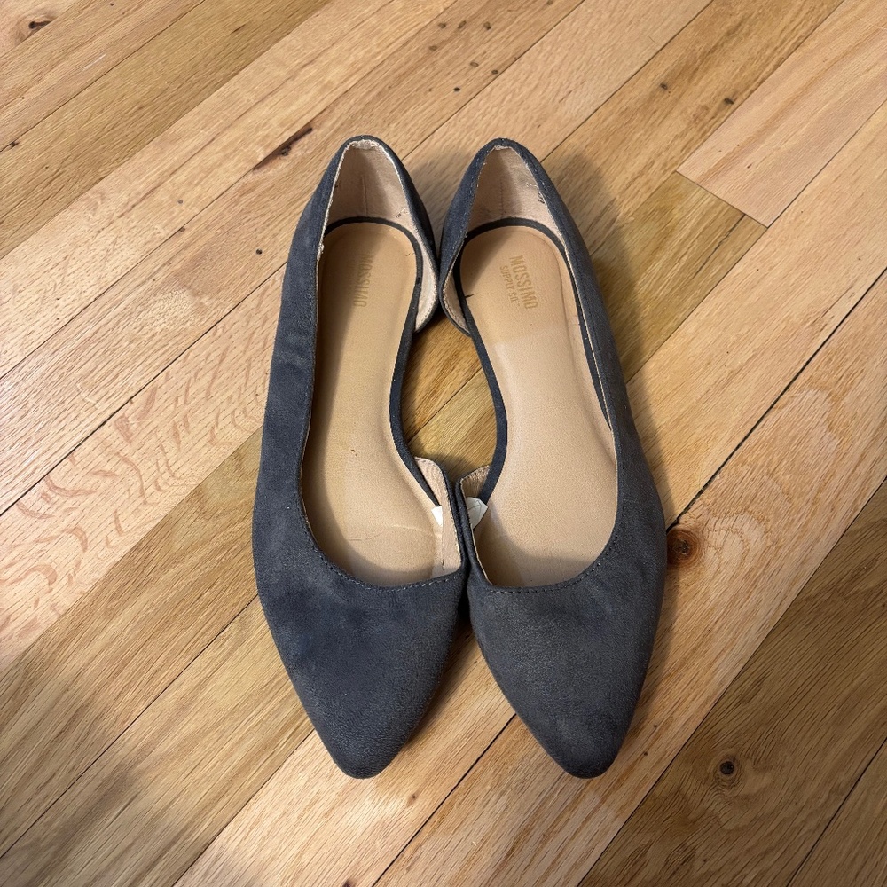 Grey flats
